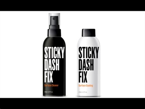 While you may just want to walk away from that sticky dashboard, its important to clean up spills and accidents sooner rather than later to prevent permanent stains and damage. . Sticky dash fix autozone